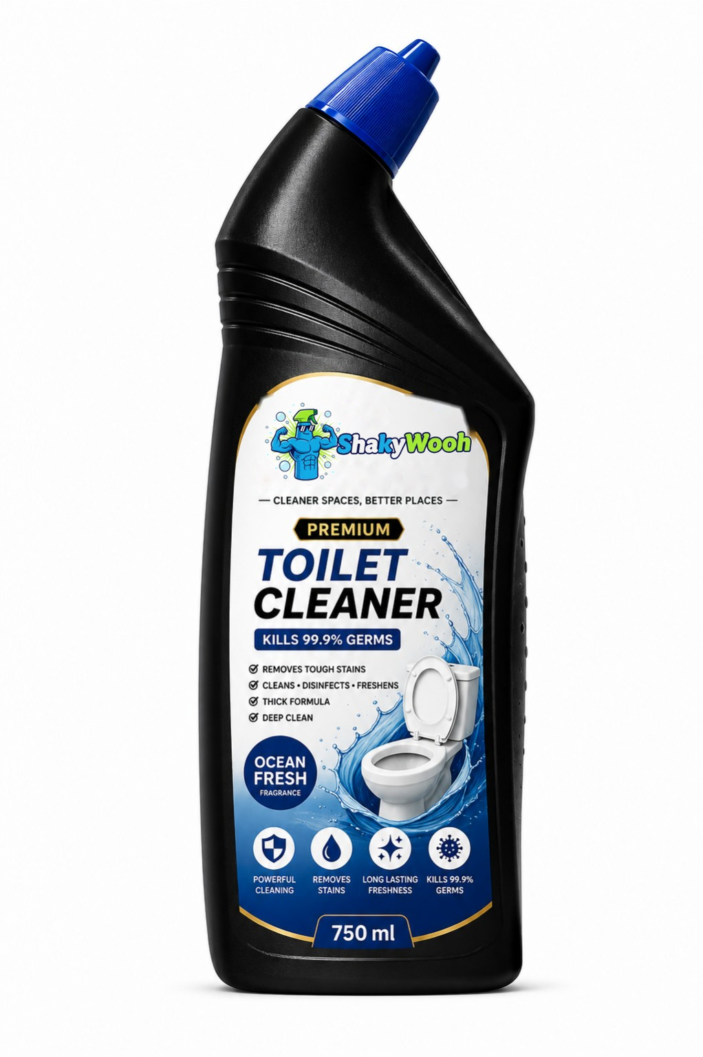 Shakywooh Premium Toilet Cleaner – Ocean Fresh